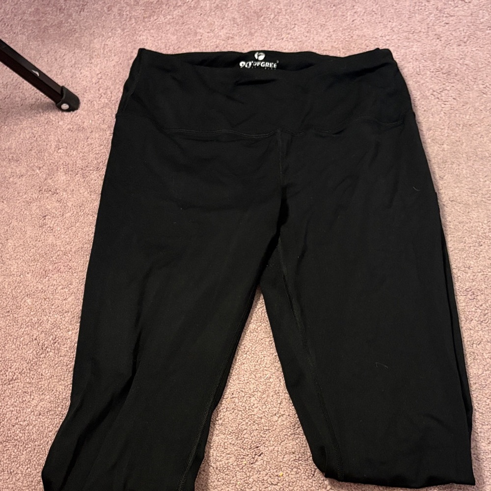 90 Degree By Reflex Black Leggings